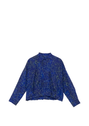 JNBY floral long-sleeves shirt - Blue