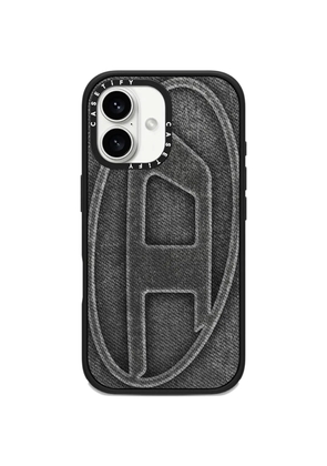 Diesel x CASETiFY logo-detail iPhone 16 case - Grey