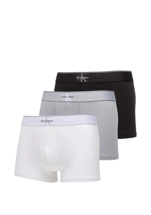 Calvin Klein logo-detail boxers (set of three) - White