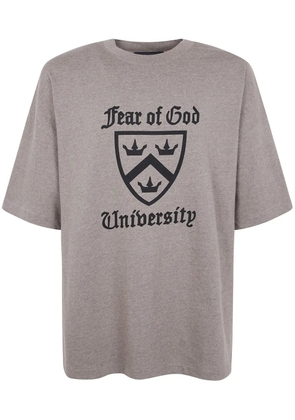 FEAR OF GOD ESSENTIALS printed T-shirt - Grey