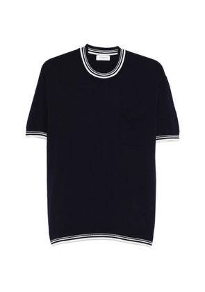 Paolo Pecora striped pocket T-shirt - Blue