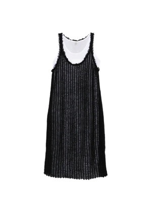 TOTEME mohair knit tank dress - Black
