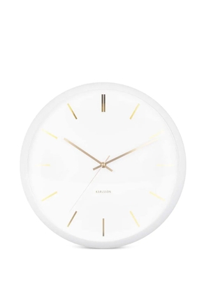 Karlsson Globe wall clock - White