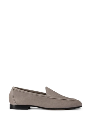 Doucal's suede loafers - Grey