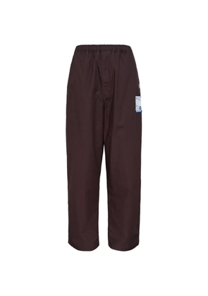 Maison MIHARA YASUHIRO drawstring trousers - Brown