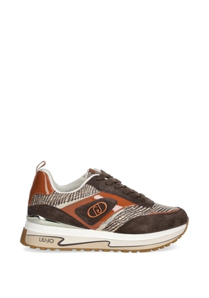 LIU JO logo-detail sneakers - Brown