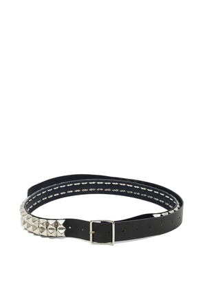 Undercover stud-embellished belt - Black