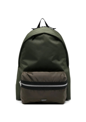 sacai zip backpack - Green