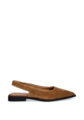 Copenhagen point toe slingback sandals - Neutrals