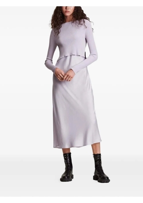 AllSaints v-neck dress - Purple