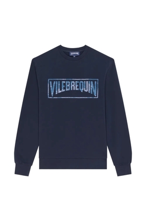 Vilebrequin flocked sweatshirt - Blue