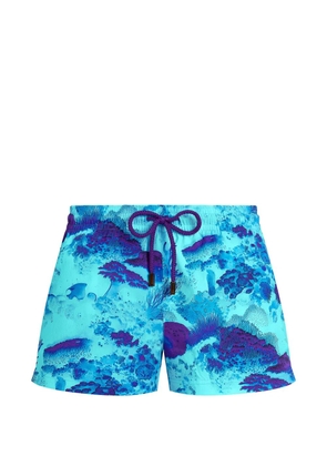 Vilebrequin Coral Reef swim shorts - Blue