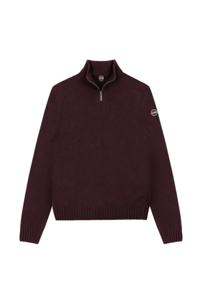 Colmar zip mock-neck jumper - Purple