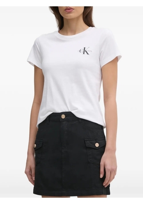 Gaudi logo-plaque mini skirt - Black