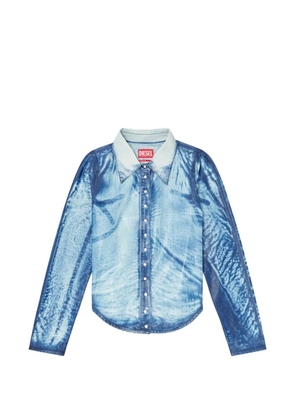 Diesel De-Lyria-Fsi button-front denim shirt - Blue