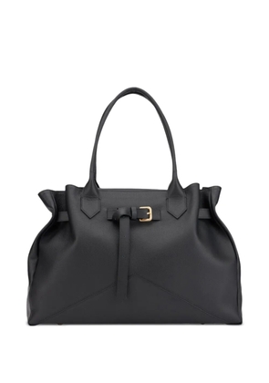 Ballantyne Kate 990 buckle leather tote bag - Black