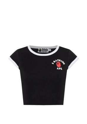 A BATHING APE® ringer graphic T-shirt - Black