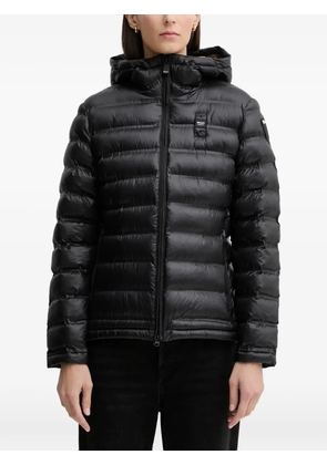 Blauer hooded padded jacket - Black