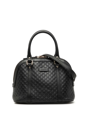 Gucci Pre-Owned 2016-2026 Mini Microguccissima Dome satchel - Blue