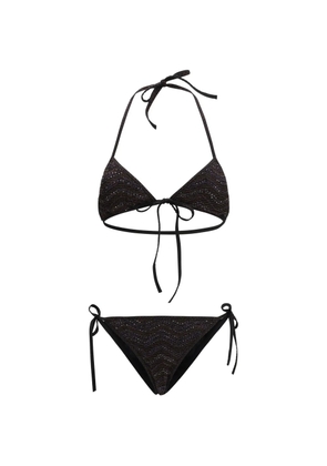 Missoni sequin-embellished bikini - Black