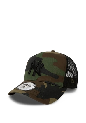 NEW ERA CAP camouflage-printed logo cap - Black