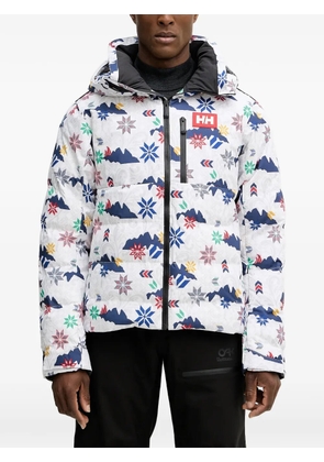 Helly Hansen Kvitfjell floral print jacket - White