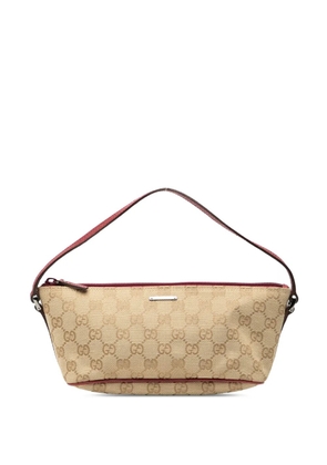 Gucci Pre-Owned 2000-2015 GG Canvas Boat shoulder bag - Brown