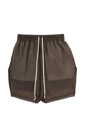 Rick Owens drawstring-waist shorts - Brown