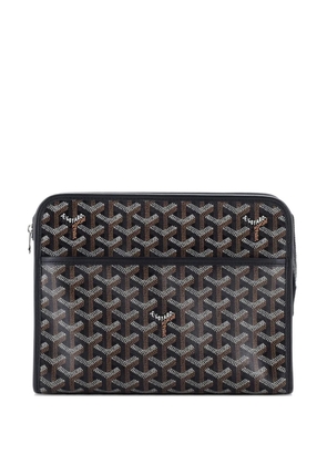 Goyard Pre-Owned Jouvence Toiletry Pouch Coated Canvas MM clutch bag - Black