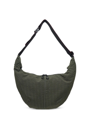 Comme des Garçons Homme check-pattern shoulder bag - Green