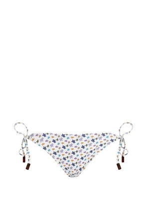 Vilebrequin Micro Ronde des Tortues bikini bottoms - White