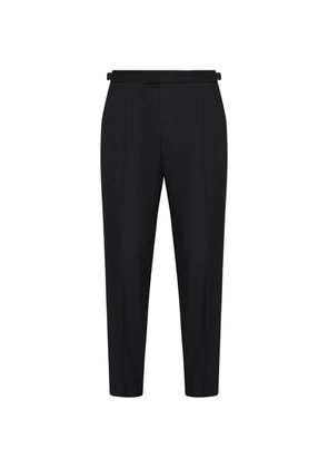 BOSS Perin belt-loop trousers - Black