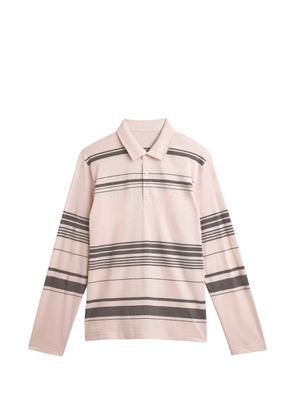 Wales Bonner x Adidas striped polo shirt - Pink
