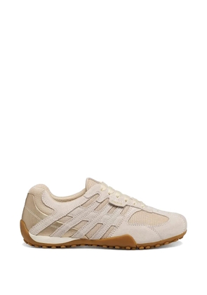 Geox cutout panelled sneakers - Neutrals