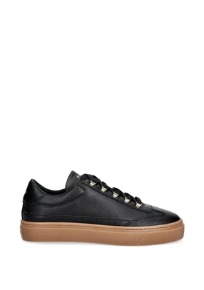 Furla eyelet lace-up sneakers - Black