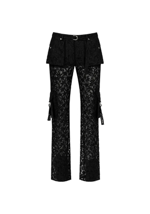 Blumarine lace trousers - Black