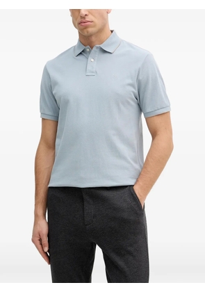 Hackett logo-embroidery polo shirt - Blue