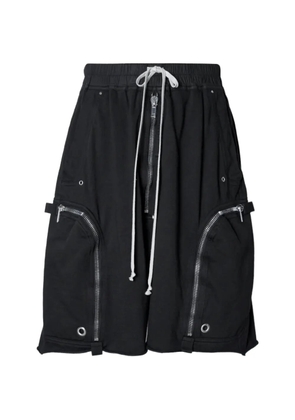 Rick Owens DRKSHDW zip-detail bauhaus pods shorts - Black