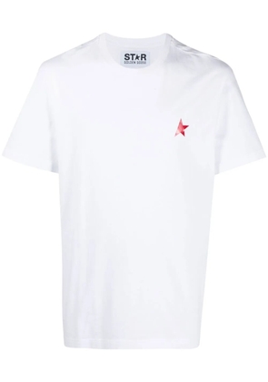 Golden Goose logo-print short-sleeve T-shirt - White