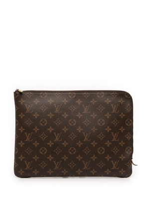 Louis Vuitton Pre-Owned 2019 Monogram Etui Voyage MM clutch bag - Brown