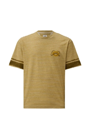 C.P. Company striped short-sleeve T-shirt - Green