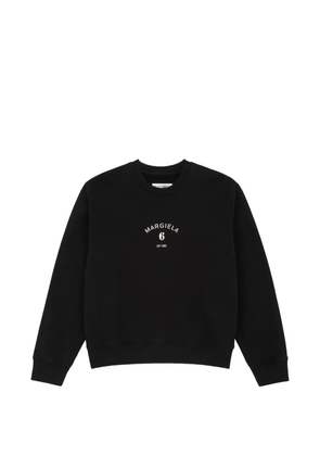 MM6 Maison Margiela logo sweatshirt - Black