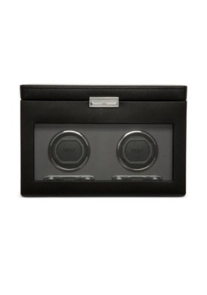 WOLF Viceroy double-storage watch winder (23cm x 34cm) - Black