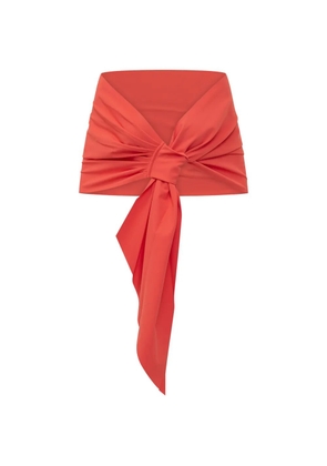 CHIARA BONI La Petite Robe Eva stole - Orange