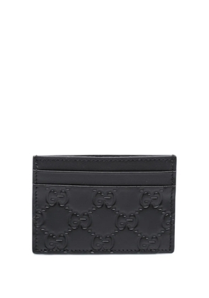 Gucci Pre-Owned 2000-2015 Guccissima card holder - Black