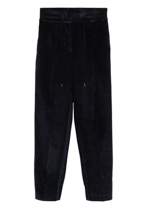 Peserico tapered needlecord trousers - Blue