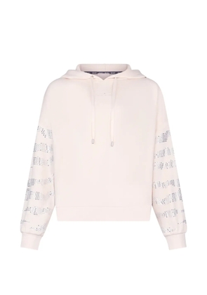 LIU JO embellished hoodie - Neutrals