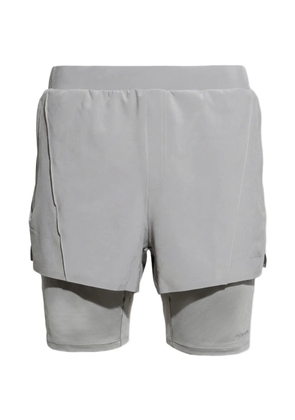 adidas x Entire Studios D4T layered shorts - Grey