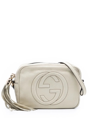 Gucci Pre-Owned 2016-2025 Leather Soho Disco crossbody bag - White