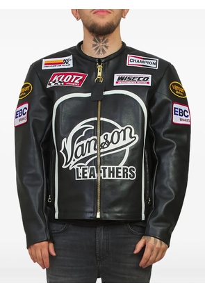 Vanson Leathers Bart Speedway leather jacket - Black